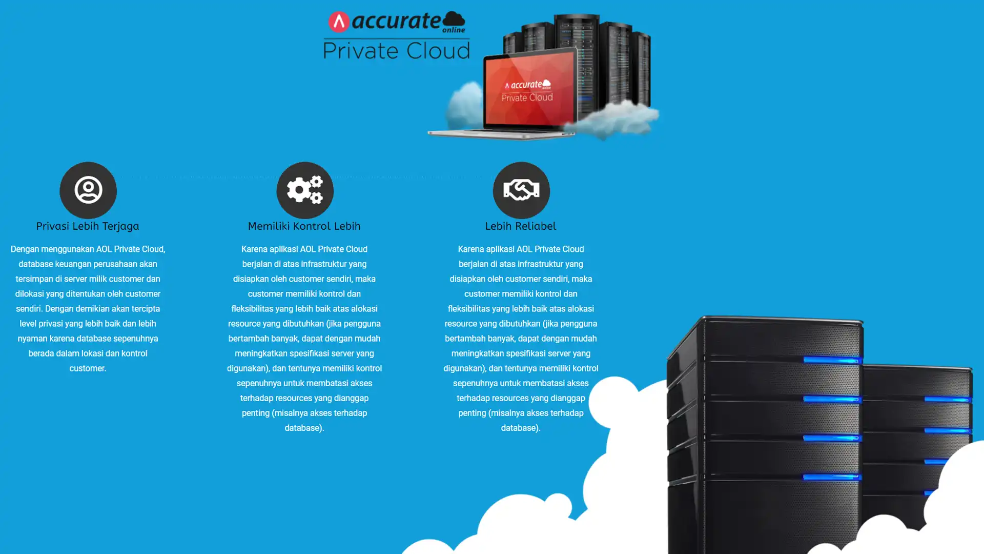 accurate onine private cloud resmi